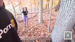 A married couple is having sex in the park without any obstacles