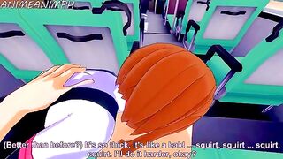 Ochaco Uraraka gets Deku’s cock in her pussy in 3D hentai