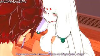 Spider Demon (Mother) fucks with Tanjiro Kamado in an intense 3D uncensored scene