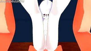 Spider Demon (Mother) fucks with Tanjiro Kamado in an intense 3D uncensored scene