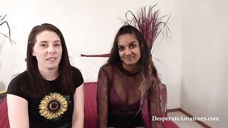 Kama Sutra casting with desperate amateurs for sex