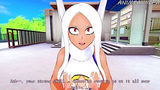 Mirko from My Hero Academia gets a wild, uncensored ride