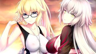 Saint and sinner - a hot Fate Grand Order JOI scene