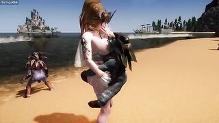 Goblin x Goddess x Beach - Episode 2, a hot 3D anime action