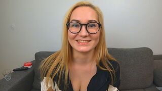 Real neighbor gets a chance to have sex with his hot Czech casting star