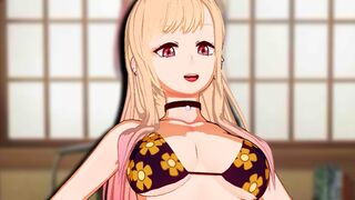 Marin Kitagawa is an anime character known for her stunning looks and captivating performances