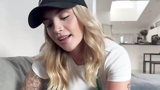 Will she choose coffee or a harder offer from the barista?