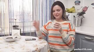 Small tits? No problem, my pussy is hot and that's what matters