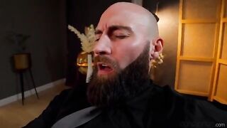 A blowjob should be done gently like this