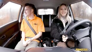 The man paid for the girl's exam, and the girl paid him back with her mouth