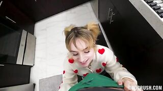A young girl with a pierced pussy shares intimate moments