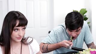 It's worth fighting for such a relationship. A young girl was fucked on the kitchen table