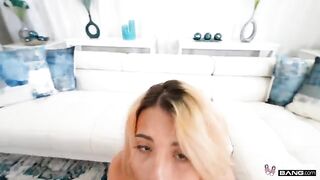 A beautiful girl gets her pussy filled with a nice cock