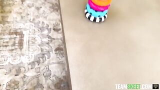 You'd think a girl would be more experienced at that age