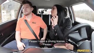 The madam is obviously trying to seduce me by driving me around