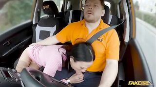 The madam is obviously trying to seduce me by driving me around