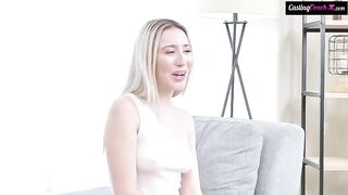 Cute baby has a hard time with intense sex