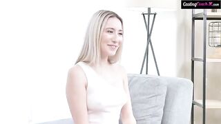 Cute baby has a hard time with intense sex