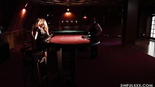 Sexual girls passionately fucked in a romantic and incredible threesome