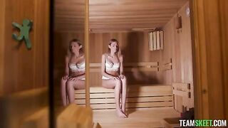 From useful to pleasant massage, the masseur got a mouthful