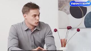 A meeting at the office turns into a wild affair