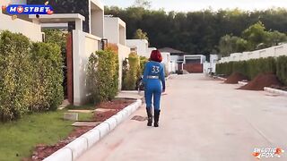 The girl loves to have sex in different costumes, showcasing her wild side