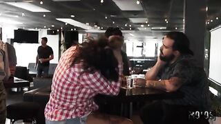 Not in public, but the girl doesn't mind