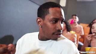 I fucked a girl in the ass in the toilet of a night club at a party
