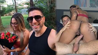I picked up a sexy girl from the park and we had sex