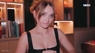 The couple has rough sex while the girl is blindfolded, heightening the thrill