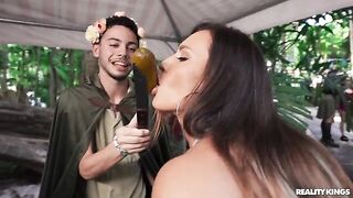 A girl had sex with a guy right in the park, no one banned them