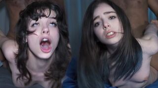 College slut begs to be used, with an eye-rolling orgasm that’s just wild
