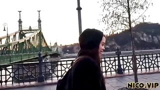 The man fucked his girl in her ass while she fell asleep