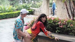 Iranian girl is fucking in front of the camera