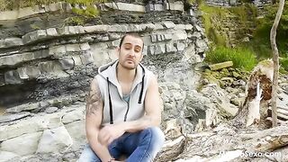 A man finds a girl and fucks her in nature, the best sex outdoors