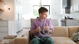 Girl sitting on my dick is a funny, romantic scene
