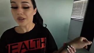 The goth girl felt the power of an impressive cock in this steamy scene