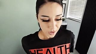 The goth girl felt the power of an impressive cock in this steamy scene