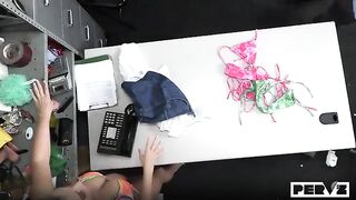 She is being taken and she is dreaming