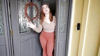 Hot redhead MILF invites you to appreciate her bed