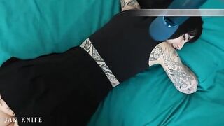 The best vibrator commercial with a hot tattoo girl