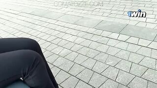 The man showed his penis to the girl and offered sex