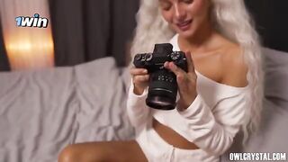 A girl learned to appreciate a real man’s cock in her hand