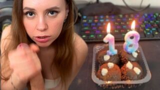 The best gift for a girl is a long and thick cock