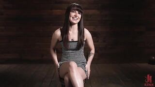 There is pleasure in being tied up. Watch and enjoy!