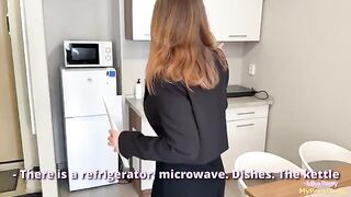 I will fulfill your wish for the completed transaction - Real Estate Agent Fucks For Money