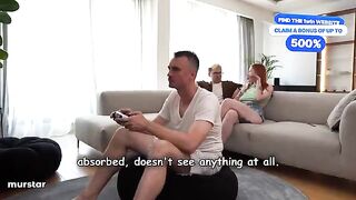 Don't moan, or your stepmom will cum in your mouth - Toma Mur