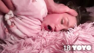 Schoolgirl gets distracted, then fucks hard in ass