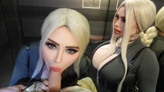 Elevators are meant for quick sex sessions, not just going up and down
