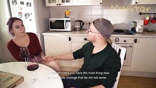The courier brought an unforgettable Valentine's Day gift